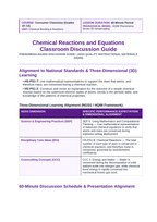 Chemical Reactions & Equations Phenomena-Based Lesson: Explosive Millisecond Deployment of Automobile Airbags from Solid Sodium Azide Pellets Teacher Discussion Guide sample page
