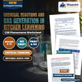 Chemical Reactions and Gas Generation in Kitchen Leavening: Sodium Bicarbonate, Acid Salts, and Carbon Dioxide Evolution CER Phenomena Worksheet cover