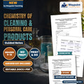 Chemistry of Cleaning & Personal Care Products Guided Notes cover