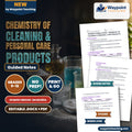Chemistry of Cleaning & Personal Care Products Spanish Guided Notes cover