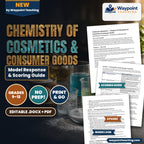 Chemistry of Cosmetics & Consumer Goods Model Response & Scoring Guide cover