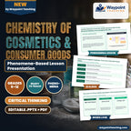 Chemistry of Cosmetics & Consumer Goods Phenomena-Based Lesson: Invisible Molecular Sunscreen Shields Blocking High-Energy Ultraviolet Radiation from Damaging Skin DNA Presentation cover