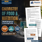 Chemistry of Food & Nutrition Model Response & Scoring Guide cover