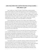 Citric Acid, Malic Acid, and the Chemistry of Sour Candies Reading Worksheet sample page