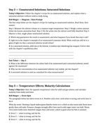 Concentration & Solubility Bell Ringers & Exit Tickets sample page