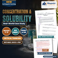 Concentration & Solubility Real-World Case Study cover