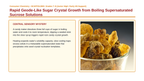 Concentration & Solubility Scaffolded Phenomena-Based Lesson: Rapid Geode-Like Sugar Crystal Growth from Boiling Supersaturated Sucrose Solutions Presentation sample page