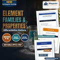 Element Families & Properties Differentiation Stations cover