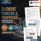 Element Families & Properties Model Response & Scoring Guide cover