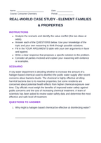 Element Families & Properties Real-World Case Study sample page