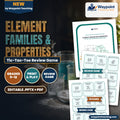 Element Families & Properties Tic-Tac-Toe Review Game cover