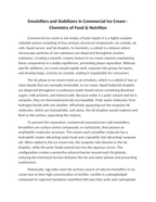 Emulsifiers and Stabilizers in Commercial Ice Cream Reading Worksheet sample page