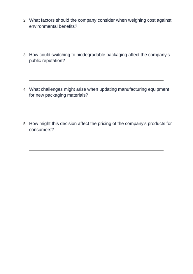 Environmental & Green Chemistry Real-World Case Study sample page