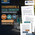 Environmental & Green Chemistry Vocabulary Choice Board cover