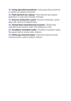 Environmental & Green Chemistry Vocabulary Words & Definitions sample page