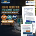 Heavy Metals in Consumer Goods: Lead in Vintage Tableware, Cadmium in Inexpensive Jewelry, and Toxicological Safety Limits CER Phenomena Worksheet cover