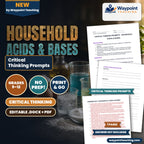 Household Acids & Bases Critical Thinking Prompts cover