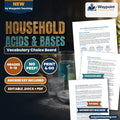Household Acids & Bases Vocabulary Choice Board cover