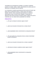 Ionic & Covalent Bonding Spanish Reading Passage & Comprehension Questions sample page