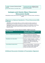 Isotopes & Atomic Mass Phenomena-Based Lesson: Invisible Alpha Particle Radiation in Domestic Smoke Detectors Detecting Microscopic Smoke Particles Teacher Discussion Guide sample page