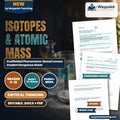 Isotopes & Atomic Mass Scaffolded Phenomena-Based Lesson: Invisible Alpha Particle Radiation in Domestic Smoke Detectors Detecting Microscopic Smoke Particles Student Response Sheet cover