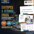 Isotopes & Atomic Mass Substitute Slideshow & Teacher Guide cover