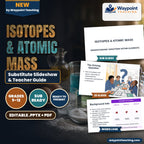 Isotopes & Atomic Mass Substitute Slideshow & Teacher Guide cover