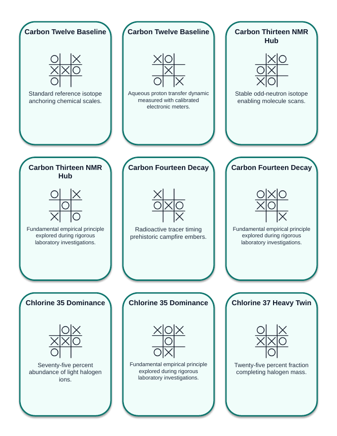 Isotopes & Atomic Mass Tic-Tac-Toe Review Game sample page