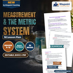 Measurement & the Metric System 5E Lesson Plan cover