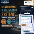 Measurement & the Metric System Sea Battle Review Game cover