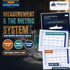 Measurement & the Metric System Sea Battle Review Game cover