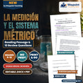 Measurement & the Metric System Spanish Reading Passage & Comprehension Questions cover