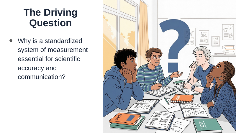 Measurement & the Metric System Substitute Slideshow & Teacher Guide sample page