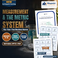 Measurement & the Metric System Tic-Tac-Toe Review Game cover