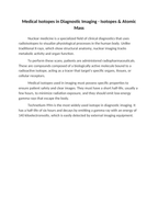 Medical Isotopes in Diagnostic Imaging Reading Worksheet sample page