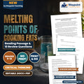 Melting Points of Cooking Fats: Butter, Shortening, and Oils Reading Worksheet cover