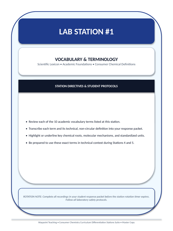 Mixtures & Solutions Differentiation Stations sample page