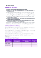 Mixtures & Solutions Interactive Simulation sample page