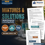 Mixtures & Solutions Model Response & Scoring Guide cover