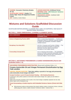 Mixtures & Solutions Scaffolded Phenomena-Based Lesson: Creamy Immiscible Oil and Vinegar Permanent Emulsification by Egg Yolk Lecithin Teacher Discussion Guide sample page