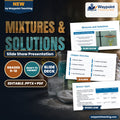 Mixtures & Solutions Slide Show Presentation cover