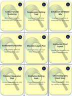 Mixtures & Solutions Trivia Board Game sample page