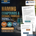 Naming Compounds & Chemical Formulas Bell Ringers & Exit Tickets cover
