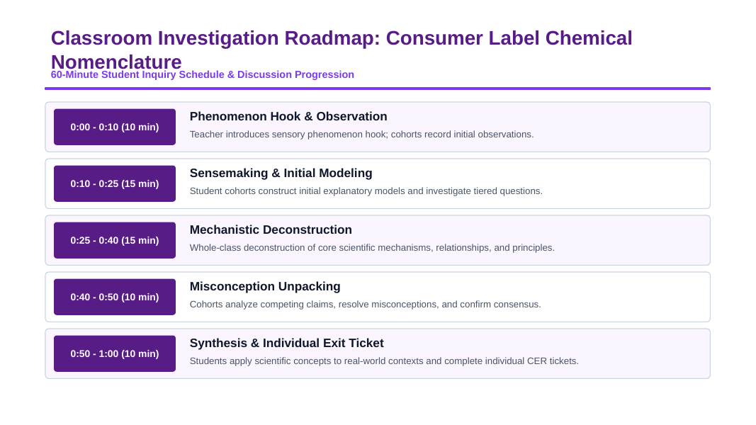 Naming Compounds & Chemical Formulas Phenomena-Based Lesson: Decoding Dangerous Consumer Chemicals: Active Household Cleaners Versus Everyday Food Additives Presentation sample page