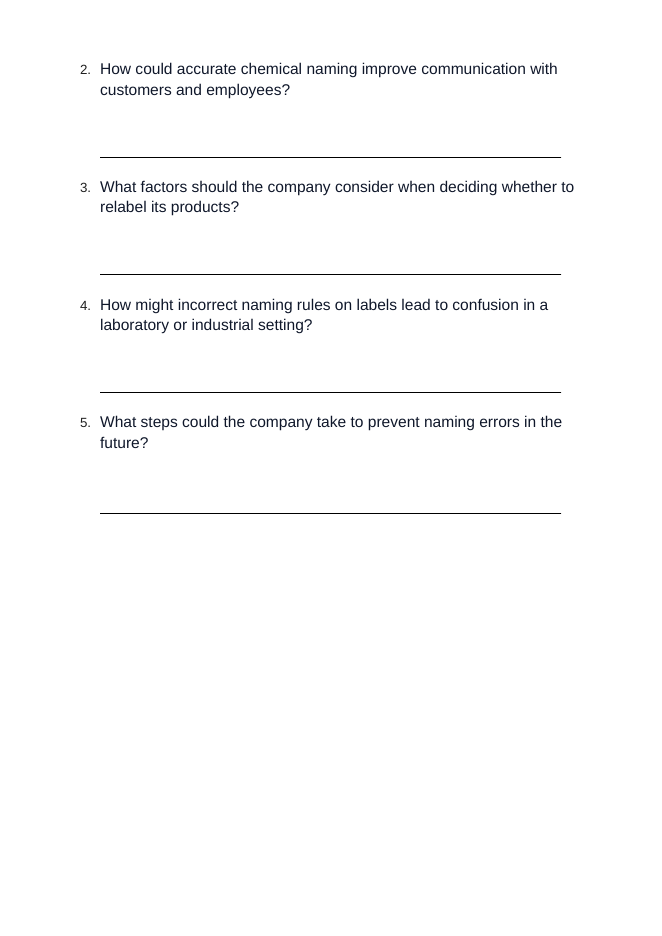 Naming Compounds & Chemical Formulas Real-World Case Study sample page