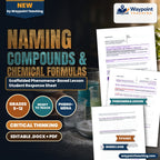 Naming Compounds & Chemical Formulas Scaffolded Phenomena-Based Lesson: Decoding Dangerous Consumer Chemicals: Active Household Cleaners Versus Everyday Food Additives Student Response Sheet cover