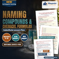 Naming Compounds & Chemical Formulas Substitute Lesson Plan cover