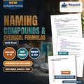 Naming Compounds & Chemical Formulas Unit Test cover
