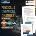 Physical & Chemical Changes 5E Lesson Plan cover