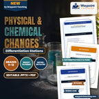 Physical & Chemical Changes Differentiation Stations cover